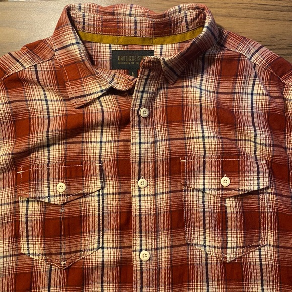 Brothers/Sons Men’s Short Sleeve Button Down Shirt - Picture 2 of 5